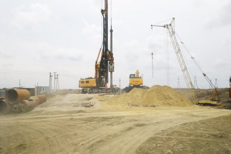 Объект капитального строительства «Создание сухогрузного района морского порта Тамань», строительство железнодорожного моста ПК 277+22,5